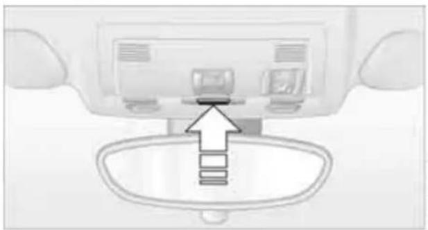 BMW 128i Coupe (2010) - Switching interior lamps on/off manually - 1