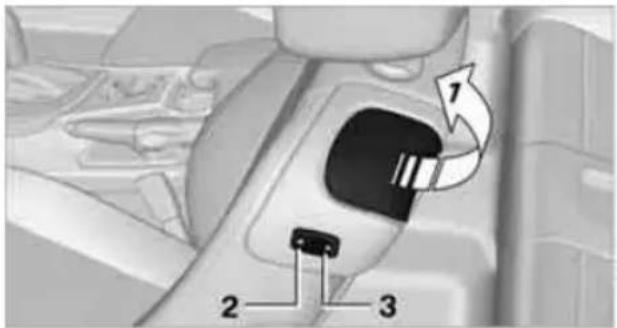 BMW 128i Coupe (2010) - Seat with electrical longitudinal adjustment - 1