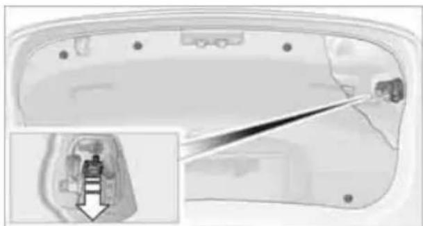 BMW 335i xDrive Sedan (2010) - Lamps in the trunk lid/tailgate - 1