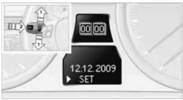BMW 335i xDrive Sedan (2010) - In the instrument cluster - 1