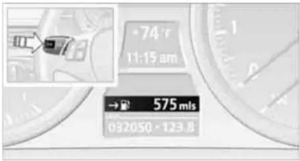 BMW 335i xDrive Sedan (2010) - Displays in the instrument cluster - 1