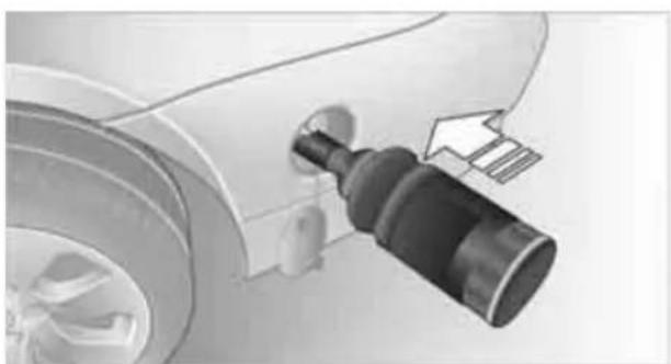 BMW 335i xDrive Sedan (2010) - Refilling BMW Diesel Exhaust Fluid - 3