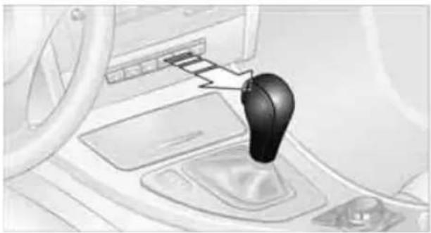 BMW 335i xDrive Sedan (2010) - Changing selector lever positions - 2