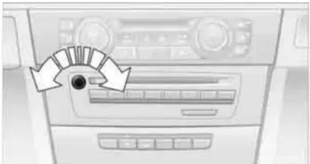 BMW 335i xDrive Sedan (2010) - Adjusting the volume of the instructions - 1