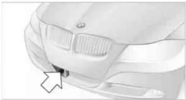 BMW 335i xDrive Sedan (2010) - Radar sensor - 1