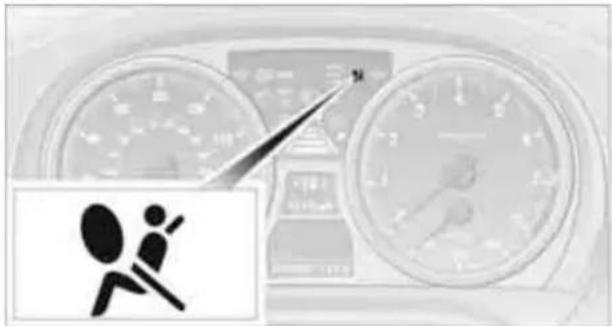 BMW 335i xDrive Sedan (2010) - Automatic deactivation of the front passenger airbags - 5