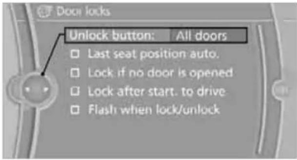 BMW 335i xDrive Sedan (2010) - "Unlock button" - 1