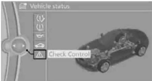 BMW Z4 sDrive30i (2010) - Displaying stored Check Control messages - 1