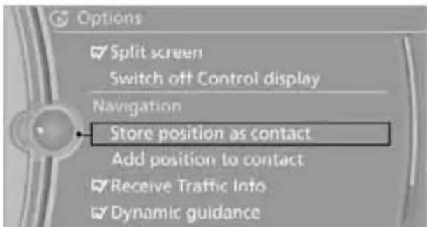 BMW Z4 sDrive30i (2010) - Storing the position - 1