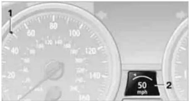 BMW Z4 sDrive30i (2010) - Displays in the instrument cluster - 1