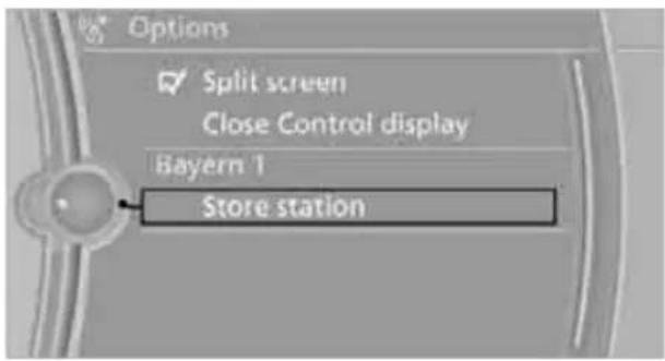 BMW Z4 sDrive30i (2010) - Open the Options menu - 1