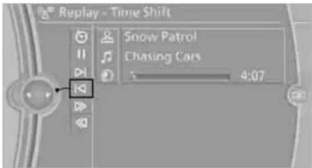 BMW Z4 sDrive30i (2010) - Opening the timeshift function - 1