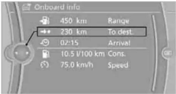 BMW Z4 sDrive30i (2010) - Displays on the Control Display - 2