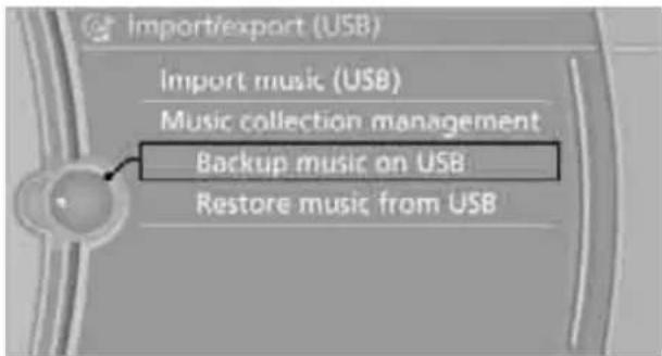 BMW Z4 sDrive30i (2010) - Backing up the music collection - 2