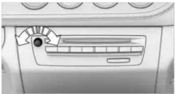 BMW Z4 sDrive30i (2010) - Adjusting the volume of the instructions - 1