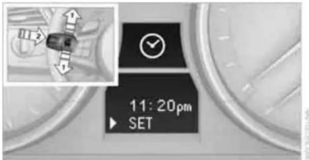 BMW Z4 sDrive30i (2010) - In the instrument cluster - 1