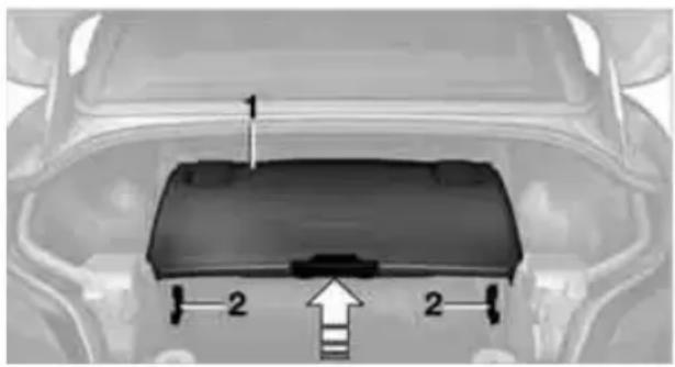 BMW Z4 sDrive30i (2010) - Cargo area - 1