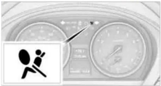 BMW Z4 sDrive30i (2010) - Operational readiness of airbag system - 1