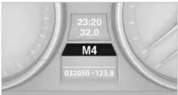 BMW Z4 sDrive30i (2010) - Displays in the instrument cluster - 1