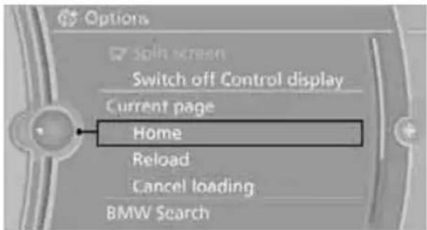 BMW Z4 sDrive30i (2010) - Opening the start page - 1