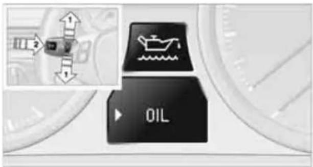 BMW 328i xDrive Sedan (2009) - Gasoline engine: checking engine oil level - 1