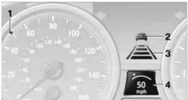 BMW 328i xDrive Sedan (2009) - Displays in the instrument cluster - 1