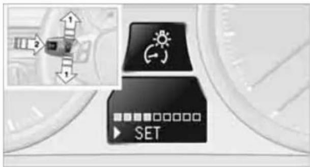 BMW 328i xDrive Sedan (2009) - Instrument lighting - 1