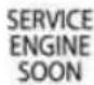 BMW 328i xDrive Sedan (2009) - Indicator lamps without text messages - 6