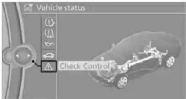 BMW 328i xDrive Sedan (2009) - Displaying stored Check Control messages - 1