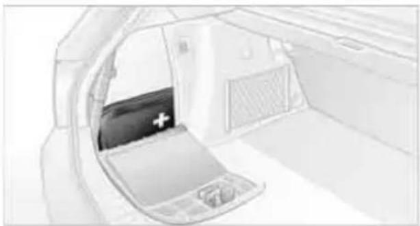 BMW 328i xDrive Sedan (2009) - First aid pouch\* - 2