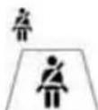 BMW 328i xDrive Sports Wagon (2009) - 'Fasten safety belts' reminder for front seats - 1