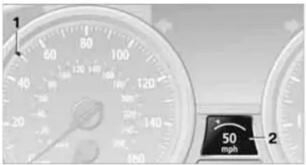 BMW 328i xDrive Sports Wagon (2009) - Resuming a speed stored beforehand - 1
