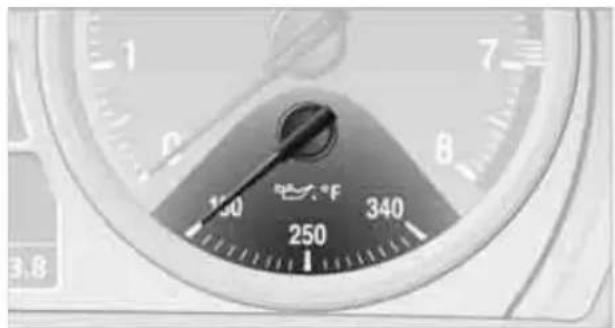 BMW 328i xDrive Sports Wagon (2009) - Engine oil temperature\* - 1