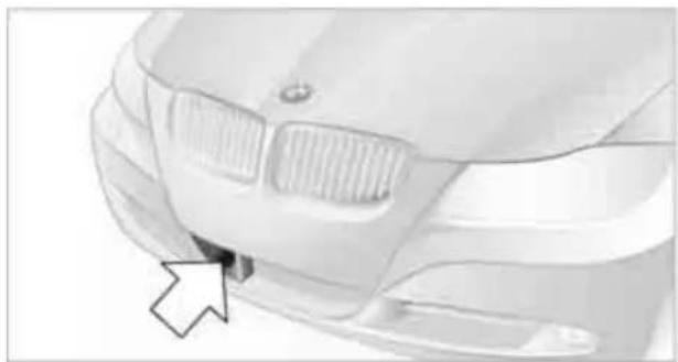 BMW 328i xDrive Sports Wagon (2009) - Radar sensor - 1