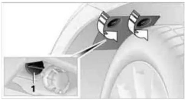 BMW 328i xDrive Sports Wagon (2009) - Turn signals, front - 1