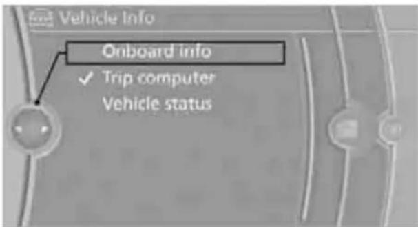 BMW 328i xDrive Sports Wagon (2009) - Displays on the Control Display - 1