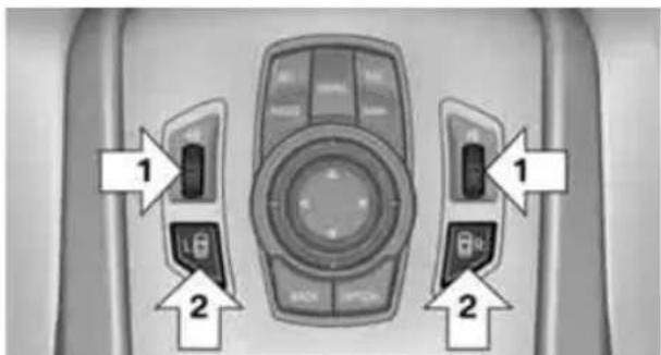 BMW 750i Sedan (2009) - Operating via the iDrive - 1