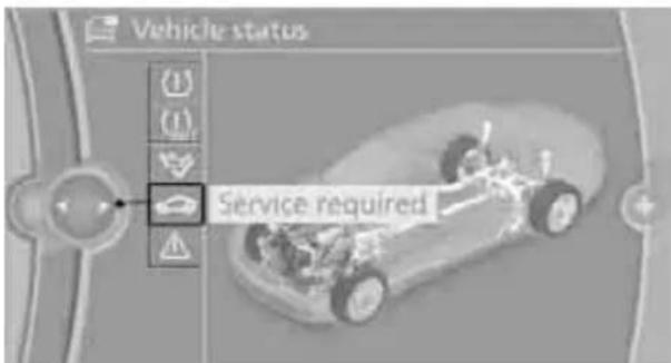 BMW 750i Sedan (2009) - "Vehicle status" - 2