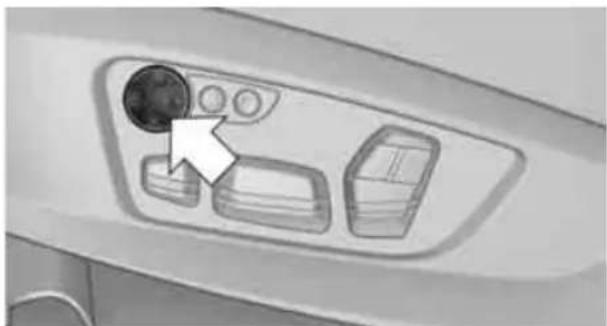 BMW 750i Sedan (2009) - Lumbar support\* - 1