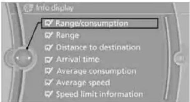 BMW 750i Sedan (2009) - Adjusting the Info display - 1