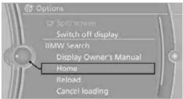 BMW 750i Sedan (2009) - Opening the start page - 1