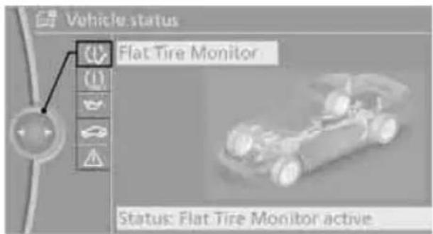 BMW 750i Sedan (2009) - Status display - 1