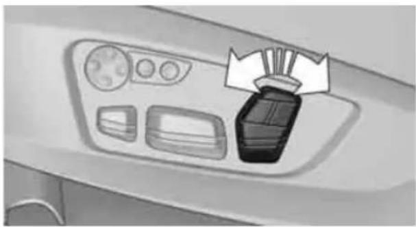 BMW 750i Sedan (2009) - Backrest tilt - 1