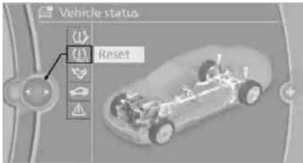 BMW 750i Sedan (2009) - Resetting the system - 1