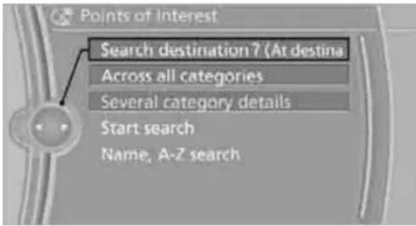 BMW 750i Sedan (2009) - Position of special destinations - 1