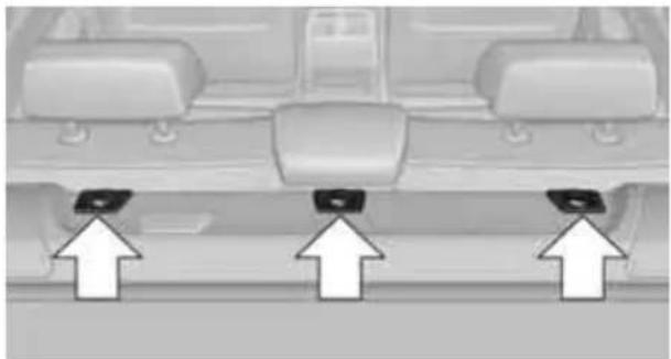 BMW 750i Sedan (2009) - Mounting eyes - 1