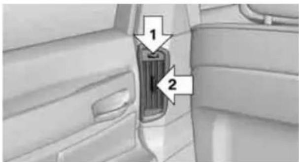 BMW 750i Sedan (2009) - Ventilation, page\* - 1