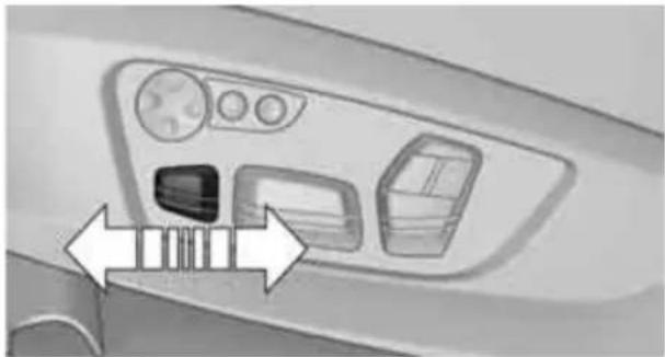 BMW 750i Sedan (2009) - Thigh support\* - 1