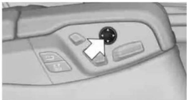 BMW 750i Sedan (2009) - Lumbar support - 1