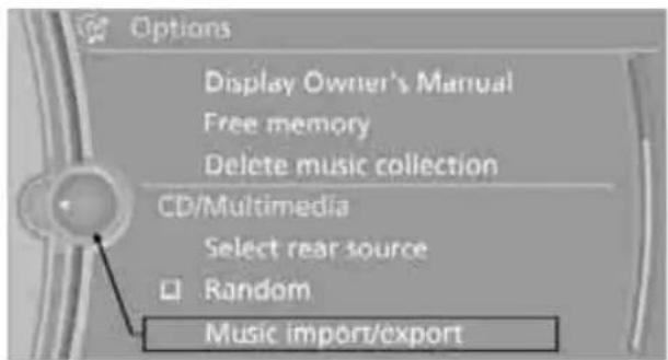 BMW 750i Sedan (2009) - Backing up the music collection - 1